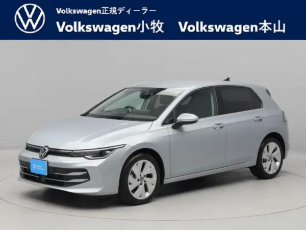 Volkswagen Golf TDI Style Diesel Turbo Certified Used Car LED Matrix Headlights IQ.LIGHT Adaptive Cruise Control 17-inch Alloy Wheels Seat Heater Steering Heater Full Auto Air Conditioning (Oyster Silver Metallic)