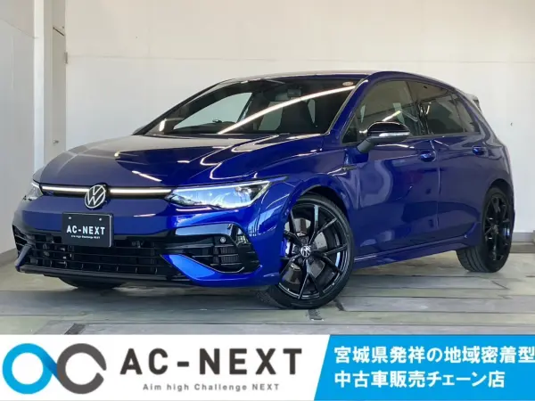 Volkswagen Golf R 20 Years 4WD Special Edition DCC 333ps (Catalog) Genuine 10-inch DP Audio Exclusive Black Leather Seats Power Seats Ventilated Seat Heaters Adaptive LED Headlights Blind Spot Monitor ETC2.0 (Lapis Blue Metallic)