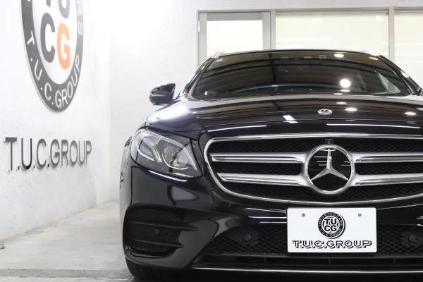 Mercedes-Benz E-Class Wagon E300 Avantgarde Sport EXC/RSP Mid-cycle NEW Steering Black Genuine Leather SR 2-Year Warranty HUD Navi TV Smartphone Link Burmester 360 Camera PTS DSRC AMG Aero/19AW LED Headlights Ambient Light (64 Colors) Air Balance PKG Hands-Free 9AT Keyless Go (Obsidian Black Metallic) — photo 8