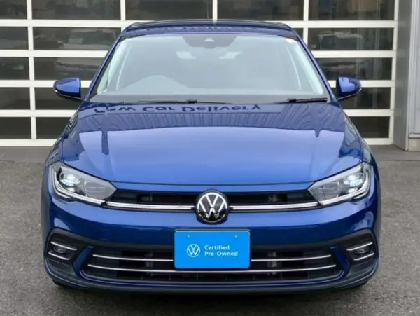 Volkswagen Polo TSI Style Certified Used Car with New Car Warranty Transfer, LED Headlights, Travel Assist, Parking Support System, Front Assist, Navigation, Backup Camera (Blue) — photo 7