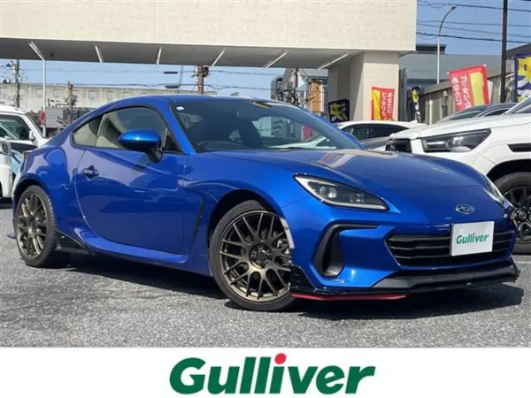 Subaru BRZ 2.4 S One Owner 6-Speed Manual WORK 18-inch Alloy Wheels STI Spoiler Seat Heater Side Mirror Heater Cruise Control Smart Key Push Start Steering Wheel Button (WR Blue Pearl)