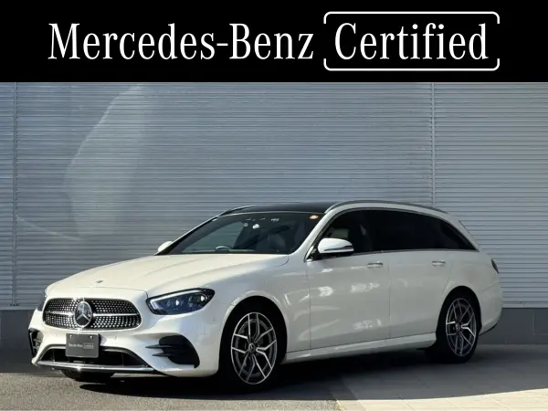 Mercedes-Benz E-Class Wagon E200 Sport (BSG Model) MP202302 Nappa Leather Seats Burmester Surround Sound System Panoramic Sliding Roof 360° Camera AMG Line Package Air Balance Package New Car Warranty Transfer Our Company User Purchase Vehicle (Diamond White)