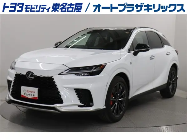Lexus RX350 F Sport 4WD Nav ETC (White Mica) — thumbnail 1