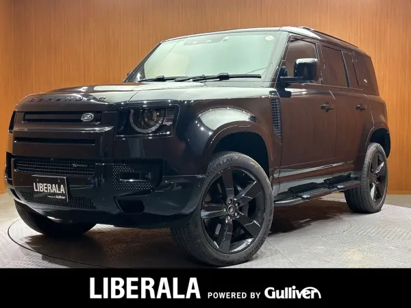 Land Rover Defender 110 X Dynamic HSE 3.0L D300 Diesel Turbo 4WD 7-Seater Air Suspension Pack Family Comfort Pack Black Exterior Genuine OP 22-inch AW Panoramic Sunroof MERIDIAN Sound Black Leather Ventilated Seats Heated Seats ACC Privacy Glass (Santorini Black Metallic) — thumbnail 1