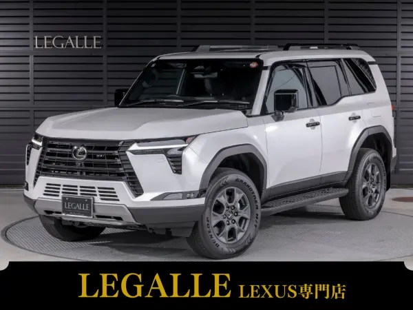 Lexus GX550 OverTrail Plus 4WD Mark Levinson Premium Sound Side Visor Digital Inner Mirror Dashcam Digital Key Snow Leisure Floor Mats Moonroof+Roof Rails 14-inch Display Audio (Sonic Quartz)