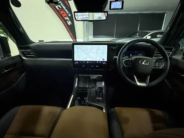 Lexus GX550 Version L 4WD Cold Climate Package Mark Levinson Panoramic Roof Digital Inner Mirror Modellista Aero (Sonic Quartz) — photo 7