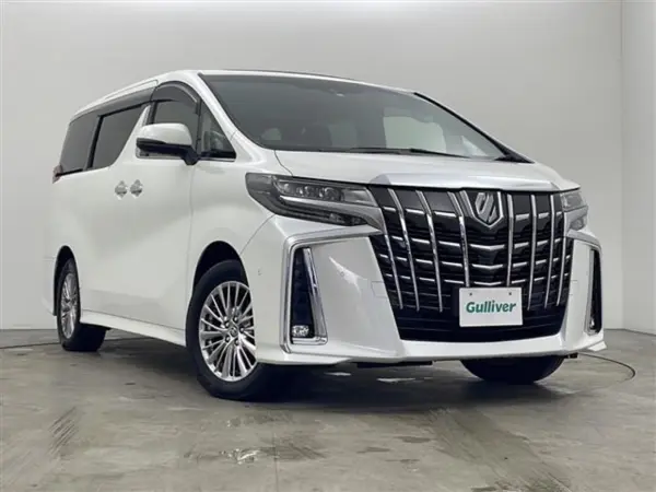 Toyota Alphard Hybrid 2.5 SR C Package E-Four 4WD Sunroof Genuine 10.5-inch Navi Rear Seat Monitor (White Pearl) — photo 8