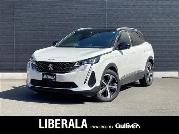 Peugeot 3008 GT Active Cruise Control BSM Sunroof Genuine Display Audio Apple CarPlay Bluetooth Half Leather Seat Heater Power Seat Genuine 18AW ETC Dashcam (Pearl White)