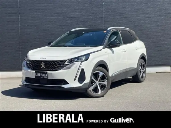 Peugeot 3008 GT Active Cruise Control BSM Sunroof Half Leather Seat Heater Wireless Charging Aftermarket Navigation Apple CarPlay Bluetooth Power Seat Genuine 18AW ETC Dashcam (Pearl White) — thumbnail 1