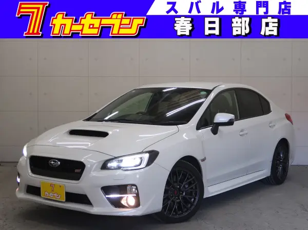 Subaru WRX STI 2.0 4WD 6MT Memory Navi Full Seg Back Camera Bluetooth LED Light ETC C.DIFF Stability Control Genuine Alloy (Crystal White Pearl)