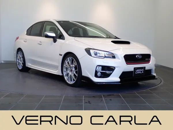Subaru WRX STI 2.0 S207 4WD Limited 400 Units RECARO Leather Seats STI Muffler BBS 19-inch AW Brembo Calipers Front Spoiler BSM Seat Heater Aftermarket Navigation Backup Camera Full-Seg TV Bluetooth ETC (Crystal White Pearl)