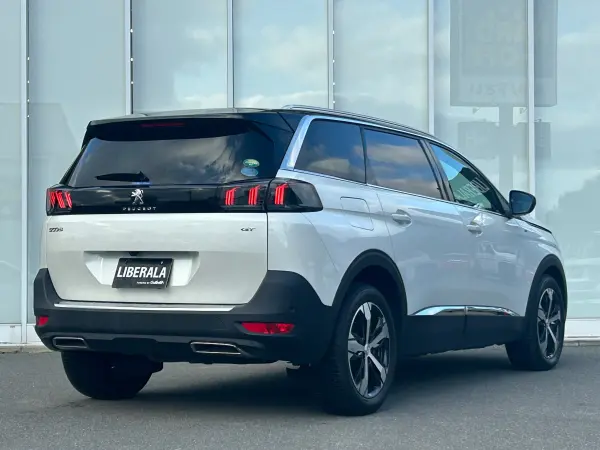 Peugeot 5008 GT ACC Display Audio Non-Smoking Car Backup Camera BSM Half Leather Seat Seat Heater Power Seat LED Headlight High Beam Assist Paddle Shift Electric Rear Gate Genuine 18-inch AW (Pearl White) — photo 9