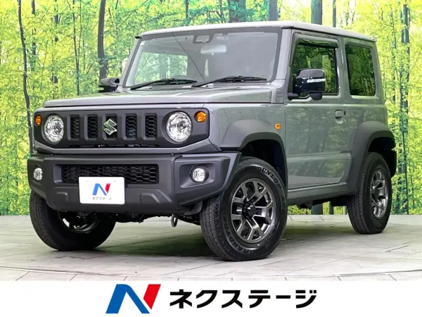 Suzuki Jimny Sierra 1.5 JC 4WD Non-Smoking Car, Collision Mitigation, Adaptive Cruise, Smart Key, LED Headlights (Medium Gray) — thumbnail 1