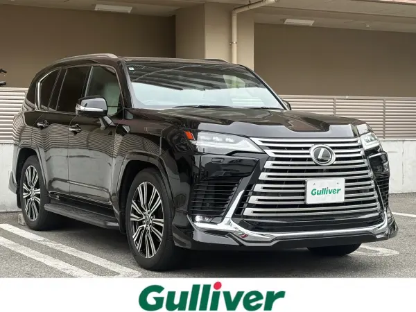 Lexus LX600 4WD SR Modellista Macreve R-Enter Coolbox 22-inch AW Cold Climate Specification White & Dark Sepia Interior Color Genuine Display Audio Lexus Safety System + Panoramic View Monitor Head-Up Display (202: Black)