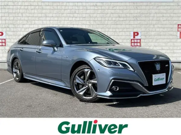 Toyota Crown Hybrid 3.5 RS Advance with Factory Navi, Sunroof, 360° Camera (Silver) — thumbnail 1