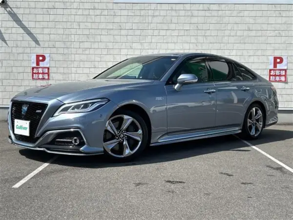 Toyota Crown Hybrid 3.5 RS Advance with Factory Navi, Sunroof, 360° Camera (Silver) — photo 8