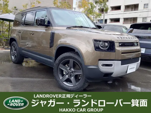 Land Rover Defender 110 SE 2.0L P300 4WD Certified Used Car 1 Owner Black Pack Leather Seats Memory Power Seats Seat Heater & Cooler (F) MERIDIAN Digital Meter 360 Camera ACC/LKA/BSM/RTM Genuine Drive Recorder Apple CarPlay & Android Auto 20-inch AW (Gondwana Stone)