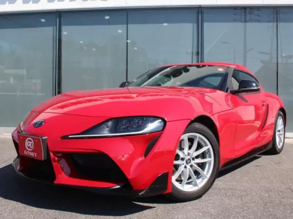 Toyota Supra 2.0 SZ One Owner Genuine 17-inch Alloy Wheels Safety System Clearance Sonar Genuine Navigation Full-Seg Back Camera ETC LED Headlights (Red) — thumbnail 1