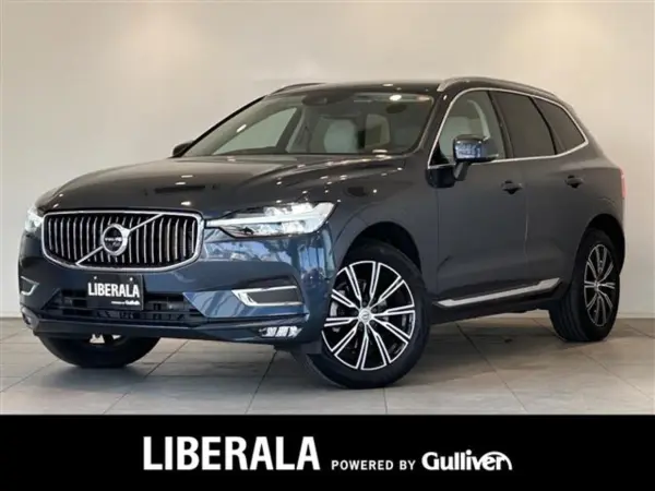 Volvo XC60 B5 AWD Inscription 4WD Harman Kardon Speakers Head-Up Display Bluetooth Front/Rear Dashcam Roof Rails Power Tailgate Cruise Control 360° Backup Camera Genuine Navi/One-Seg ETC (Denim Blue Metallic)