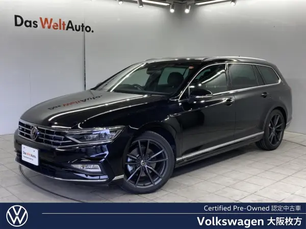 Volkswagen Passat Variant TDI R-Line Diesel Turbo Travel Assist Genuine Navigation 19-inch Alloy Wheels Seat Heater Rear Camera ETC On-board Unit Head-up Display Surround View Camera R-Line Exclusive Interior Brake Assist (Deep Black Pearl Effect) — thumbnail 1