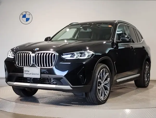 BMW X3 xDrive20d Diesel Turbo 4WD One Owner Select Package Panorama Sunroof Black Leather Seat Heater & Air Conditioner Steering Heater Surround View Camera Rear Side Blind Rear Seat Adjustment Power Trunk Genuine OP20AW (Black Sapphire Metallic)