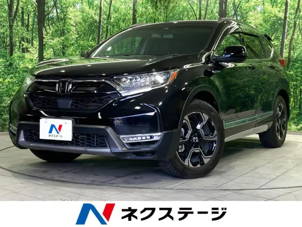 Honda CR-V 2.0 e:HEV EX Masterpiece 4WD Sunroof Genuine SD Navi Honda Sensing BSM Adaptive Cruise Control Power Rear Gate Roof Rails Black Leather Seat Heater LED Headlights ETC Front/Rear Camera Smart Key (Crystal Black Pearl) — thumbnail 1