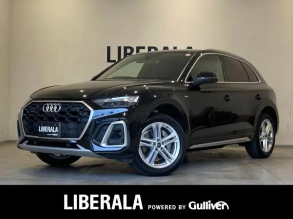 Audi Q5 40 TDI Quattro S Line Diesel Turbo 4WD Semi-Leather Seats Seat Heater Genuine Navi Smart Key Push Start High Beam Assist Parking Aid Rear Cross Traffic Assist Proximity Warning Traffic Jam Assist Active Lane Assist (Mythos Black Metallic) — thumbnail 1