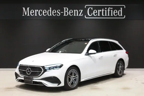 Mercedes-Benz E-Class Wagon E200 Avantgarde AMG Line Package (with ISG) MP202401 Head-Up Display 360° Camera System Adaptive Highbeam Assist Plus Ambient Light Digital Interior Package MBUX Superscreen Leather Exclusive Package (Opalith White)