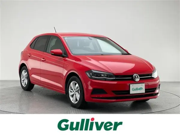 Volkswagen Polo TSI Comfortline with Genuine HDD Navigation, Rear Camera, Front/Rear DVR, LKA (Red)
