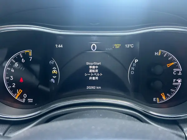 Jeep Grand Cherokee Altitude 4WD One Owner Half Leather Genuine Navi Digital Terrestrial B Camera ETC Front/Rear Dashcam Power Seat Seat Heater HID Headlights A Light Aftermarket 18-inch All-Weather Push Start Smart Key Genuine Wheels with Summer Tires (White) — photo 7