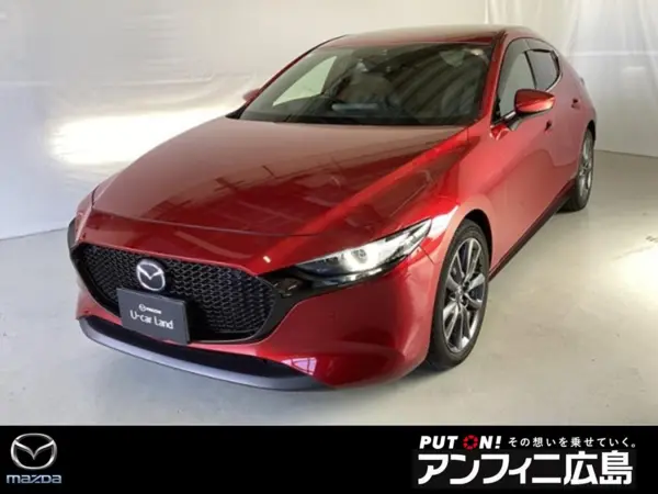 Mazda MAZDA3 Fastback 2.0 20S L Package with Memory Navigation, Full-Seg, All Cameras (Soul Red Crystal Metallic) — thumbnail 1
