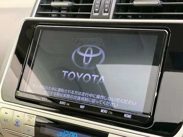 Toyota Land Cruiser Prado 2.7 TX L Package 4WD Non-Smoking Car Late Model Collision Mitigation Sunroof Genuine 9-inch Navigation Backup Camera Beige Leather Seats Roof Rails — photo 7