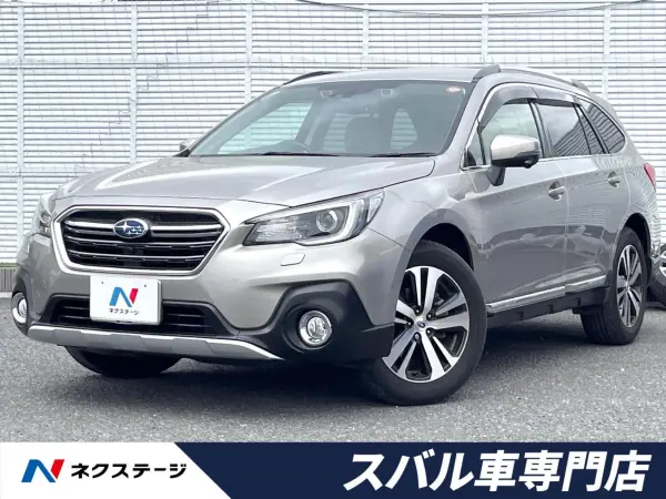Subaru Legacy Outback 2.5 Limited 4WD with Factory Navigation, Front/Side/Rear Cameras, ETC, Dashcam, Power Tailgate, Factory 18-inch Alloy Wheels, Leather Seats, Power Seats, Seat Heaters, LED Headlights, Fog Lamps (Tungsten Metallic) — thumbnail 1