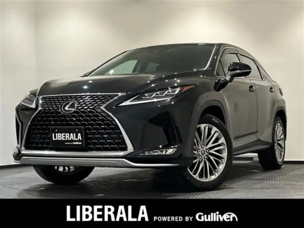 Lexus RX300 Version L 4WD Moonroof All-Seat Power Seats Noble Brown Lexus Safety System Blind Spot Monitor Panoramic View Monitor Ventilation Seat Heater ETC (Graphite Black Glass Flake) — thumbnail 1