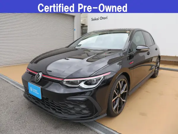 Volkswagen Golf GTI DCC R19AW TechnologyP DiscoverPro App-Connect IQLIGHT Dynamic Light Assist ACC Keyless FR Corner Sensor Dynamic Turn Indicator Lane Change Assist Rear Traffic Alert (Deep Black Pearl Effect) — thumbnail 1