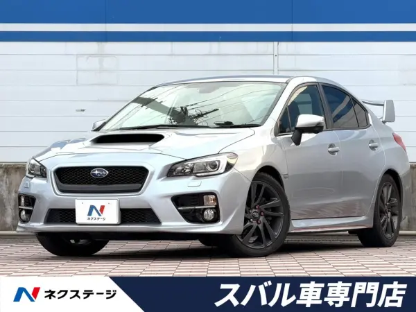 Subaru WRX S4 2.0GT EyeSight 4WD STI Aero Large Rear Spoiler Genuine SD Navigation Side & Back Camera Collision Mitigation System Non-Smoking Vehicle Smart Key LED Headlights Built-in ETC Genuine 18-inch Alloy Auto High Beam Lane Departure Warning (Ice Silver Metallic)