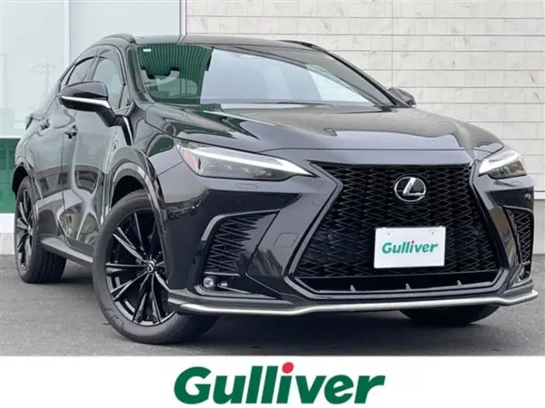 Lexus NX 350h F Sport 4WD One Owner 14-inch DA Navigation Around View Monitor Panoramic Roof Roof Rails Lexus Teammate Premium Sound Triple-beam LED Headlights Digital Inner Mirror Red Leather Seat Card Key (Graphite Black Glass Flake)