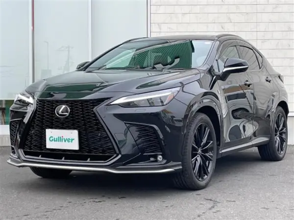 Lexus NX 350h F Sport 4WD One Owner 14-inch DA Navigation Around View Monitor Panoramic Roof Roof Rails Lexus Teammate Premium Sound Triple-beam LED Headlights Digital Inner Mirror Red Leather Seat Card Key (Graphite Black Glass Flake) — photo 8
