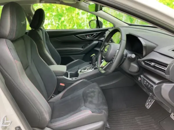 Subaru Levorg 2.4 STI Sport R EX Black Interior Selection 4WD Sunroof / Genuine 11.6-inch Memory Navi / Digital Inner Mirror / EyeSight X (New Subaru) / Seat Heater All Seats / All-Around Monitor / Lane Departure Prevention System / Seat Half Leather / Power Back Door (Ceramic White) — photo 7