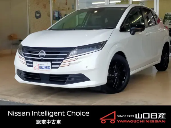 Nissan Note 1.2 X 90th Anniversary Edition with Maker Navigation, Around View Monitor, Leather-like Seats (Pearl White) — thumbnail 1