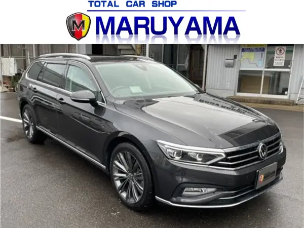 Volkswagen Passat Variant TDI Elegance Advance Diesel Turbo Nav 360 Camera HUD Adaptive Cruise Leather Seat Power Rear Gate (Gray) — thumbnail 1