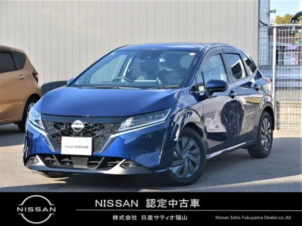 Nissan Note 1.2 S with Genuine Wide Memory Navigation and Around View Monitor (Aurora Flare Blue Pearl 2-Coat Pearl)