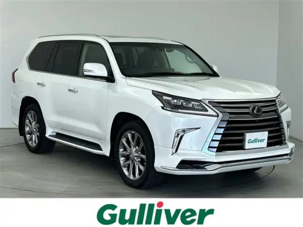Lexus LX 570 4WD Genuine Leather Seats (Gun Metallic) — thumbnail 1