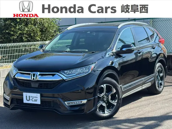 Honda CR-V 2.0 Hybrid EX Masterpiece with Gathers Navigation VRU-195CVi and Drive Recorder (Crystal Black Pearl) — thumbnail 1