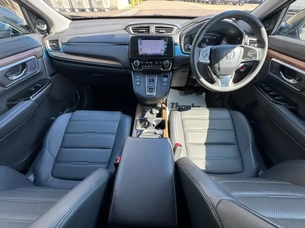 Honda CR-V 2.0 Hybrid EX Masterpiece with Gathers Navigation VRU-195CVi and Drive Recorder (Crystal Black Pearl) — photo 8
