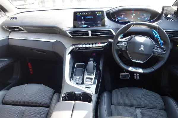 Peugeot 3008 GT Hybrid4 4WD Certified Used Car 1 Year Warranty Sunroof Automatic Emergency Braking ETC Radar Backup Camera CarPlay & Android Auto LED Headlights (White) — photo 8