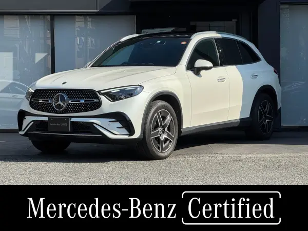 Mercedes-Benz GLC220 d 4MATIC (ISG) AMG Line Package Diesel Turbo 4WD Leather Exclusive Package/Driver's Package/Rear-Axle Steering/Memory Power Seat/Power Tailgate/Seat Heater/Steering Heater/360-Degree Camera System/Our Trade-in (Diamond White) — thumbnail 1