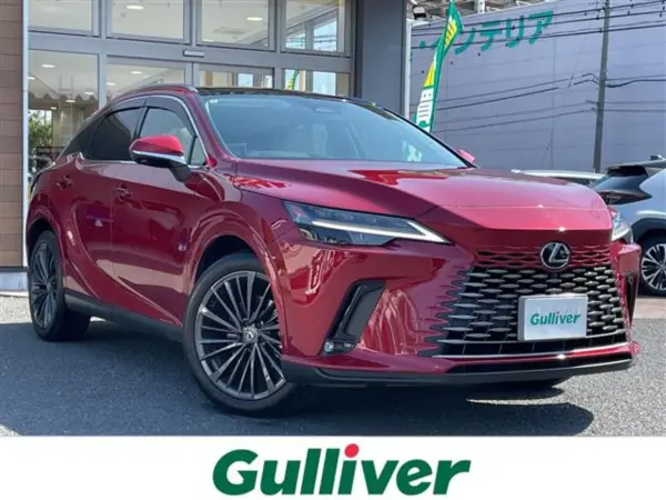 Lexus RX450h+ Version L 4WD Lexus Safety System+ Sunroof (Red) — thumbnail 1