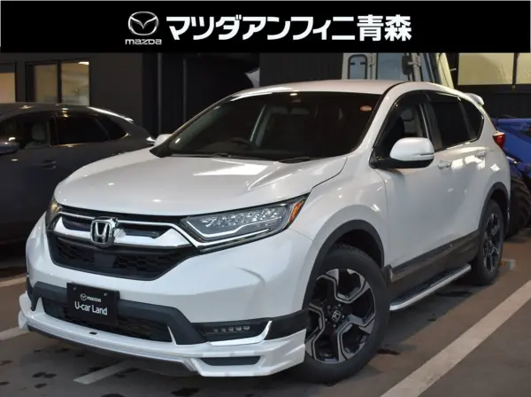 Honda CR-V 1.5 EX 4WD LED Headlights Navigation Backup Camera ETC2.0 Engine Starter (Platinum White Pearl) — thumbnail 1