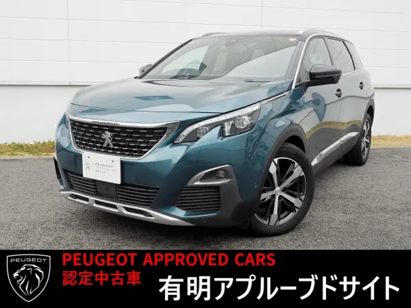 Peugeot 5008 GT Line BlueHDi Diesel Turbo One Owner Sunroof Certified Used Car (Emerald Crystal)